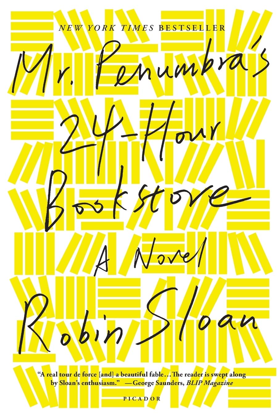 Cover of Mr. Penumbra's 24-Hour Bookstore by Robin Sloan