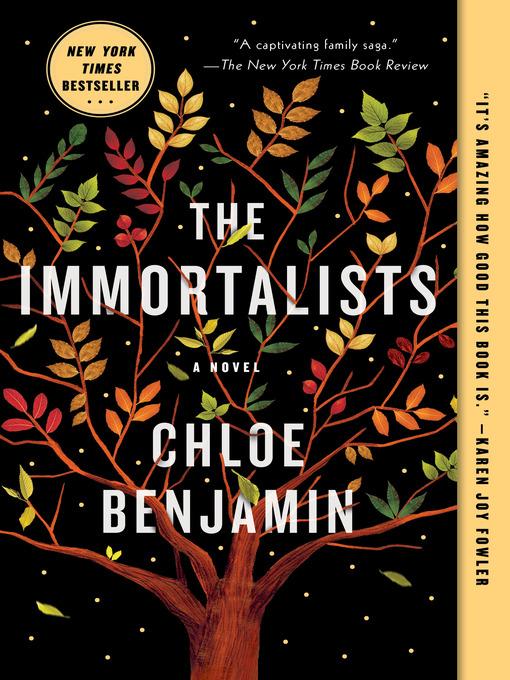 Cover of The Immortalists by Chloe Benjamin